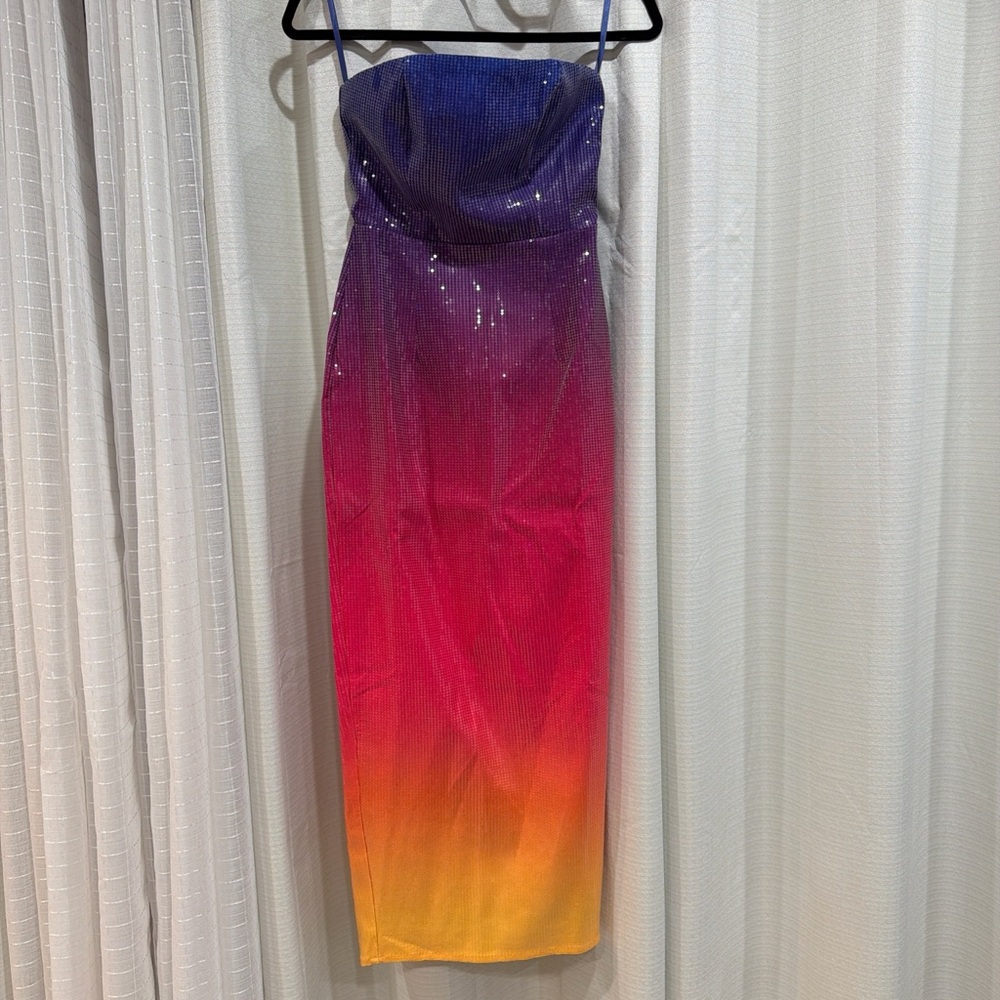 The Runaway Malibu Midi dress -SUNSET